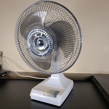 Antigo ventilador de mesa elétrico Polar Wind DF-12 clássico - oscilante de 3 velocidades - Testado comprar usado  Enviando para Brazil