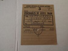 Wagon label. st for sale  STOURPORT-ON-SEVERN