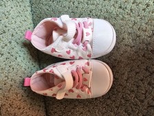 Baby trainers pink for sale  RHYL