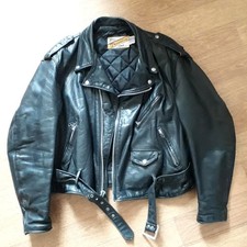 Perfecto cuir noir d'occasion  Bordeaux-