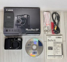 【QUASE PERFEITO】Câmera Digital Canon PowerShot G9 Preta 12.1MP 6x Zoom do Japão comprar usado  Enviando para Brazil