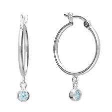 Sterling silver aquamarine for sale  BIRMINGHAM