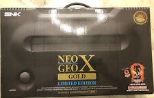 Console SNK Neo Geo X Gold edição limitada com controle - Como NOVO nunca usado - comprar usado  Enviando para Brazil