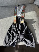 Usado, Bermuda Ostroy Camper Cargo Masculina XL Preta Cascalho Estrada Mountain Bike Bolsos comprar usado  Enviando para Brazil