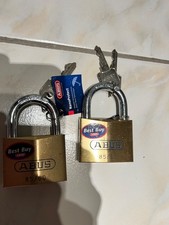 Abus schloss vorhängeschloss gebraucht kaufen  Ansbach