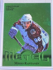 2024-25 Skybox Metal Universe 2013 Retro Green PMG Mikko Rantanen #/10 na sprzedaż  Wysyłka do Poland