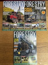 Forestry machinery magazines for sale  KING'S LYNN