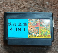 Jogo Famicom NES 4 em 1 Street Fighter IV, Super Fighter 3, TMNT, junta Nekketsu comprar usado  Enviando para Brazil