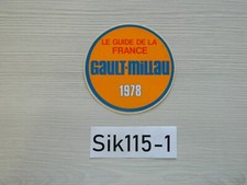 Ancien autocollant 1978 d'occasion  Vieux-Condé
