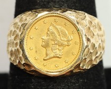 14k gold hammered for sale  San Antonio