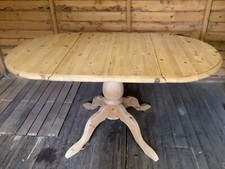 Pine single pedestal for sale  LEICESTER