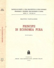 Principi economia pura. usato  Italia