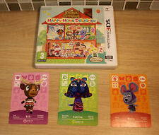 Jeu NINTENDO 3DS/2DS - Animal Crossing : Happy Home Designer + 3 carte Amiibo - comprar usado  Enviando para Brazil