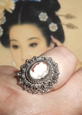 Bague dôme ancienne d'occasion  Pau