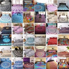 Conjunto de Cama Capa de Edredom India Mandala Algodão King/Duplo Doona Cover, usado comprar usado  Enviando para Brazil