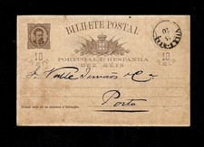 PORTUGAL-INTEIRO POSTAL, circulado (VILLA REAL/PORTO)-14/10/1884. comprar usado  Enviando para Brazil