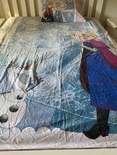 Capa Doona cama de solteiro com tema congelado (1) e fronha combinando comprar usado  Enviando para Brazil