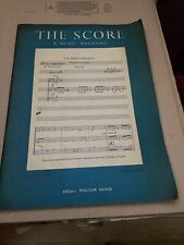 Score music magazine for sale  WALTHAM CROSS