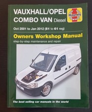 vauxhall combo workshop manual for sale vauxhall combo workshop manual for sale EAST GRINSTEAD