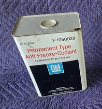 Líquido de arrefecimento anticongelante permanente GM 1 galão vazio #1050028 limpo, usado comprar usado  Enviando para Brazil