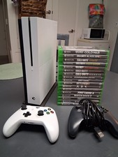 Microsoft Xbox One S 1681 branco com jogos comprar usado  Enviando para Brazil