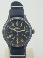vintage Timex expedition relógio indiglo PVD relógio militar quartzo preto comprar usado  Enviando para Brazil