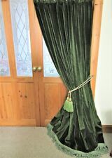 Green vintage velvet for sale  ANSTRUTHER
