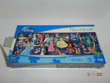 Mega quebra-cabeças de personagens Disney Panoramas - 750 peças ~ fundo azul  comprar usado  Enviando para Brazil