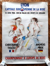 Affiche boxe christophe d'occasion  Crémieu