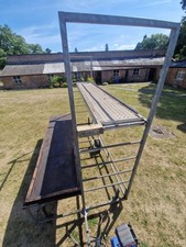 Steel mobile scaffold for sale  GRANTHAM