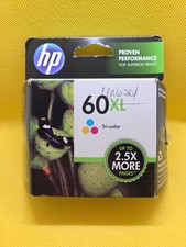 Cartucho de tinta HP 60XL tricolor CC644WN ciano, amarelo, magenta comprar usado  Enviando para Brazil