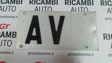 Targa bianca italiana usato  Ariano Irpino