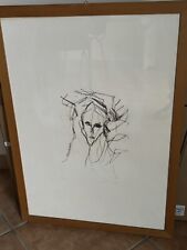 Ernesto treccani litografia usato  Bologna