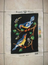 Fleur oiseau 30cmx21cm d'occasion  Hazebrouck