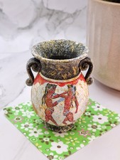 Vaso ânfora estilo grego em miniatura – Design mitológico pintado à mão – 10cm comprar usado  Enviando para Brazil