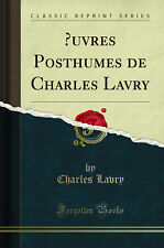 œuvres posthumes charles for sale  UK