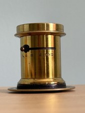 Meniscus brass lens for sale  GUILDFORD