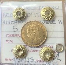 Moneta oro regno usato  Beinasco