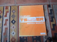 Suzuki ts125er service for sale  SHEERNESS
