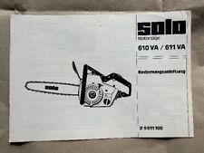 Solo 610 611 gebraucht kaufen  Deutschland
