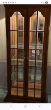 Lighted wood curio for sale Lighted wood curio for sale  Warren