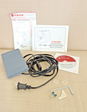 DVD e pedal SINGER 3221-3232 máquina de costura manual do usuário modelo PC-1902 comprar usado  Enviando para Brazil