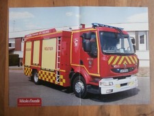 Poster pompier vsr d'occasion  Calonne-Ricouart