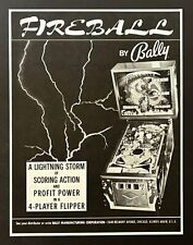 bally fireball pinball machine for sale  Newtonville