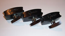 Gretsch Drum Tom Bracket Leg-Mount Holder Conjunto de 3 com Braçadeira PRETO - 9020 comprar usado  Enviando para Brazil