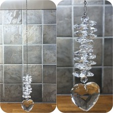 Hanging heart crystal for sale Hanging heart crystal for sale  KING'S LYNN