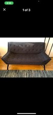 Nailhead settee grey for sale  Fresh Meadows