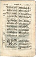 Usado, Polish BIBLE LEAF 1599 - the first edition of the famous Wujek Bible (POLAND) comprar usado  Enviando para Brazil