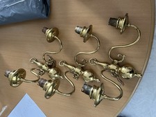 Antique brass wall for sale  LONDON