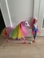 Regenbogen barbie einhorn gebraucht kaufen  Flintbek